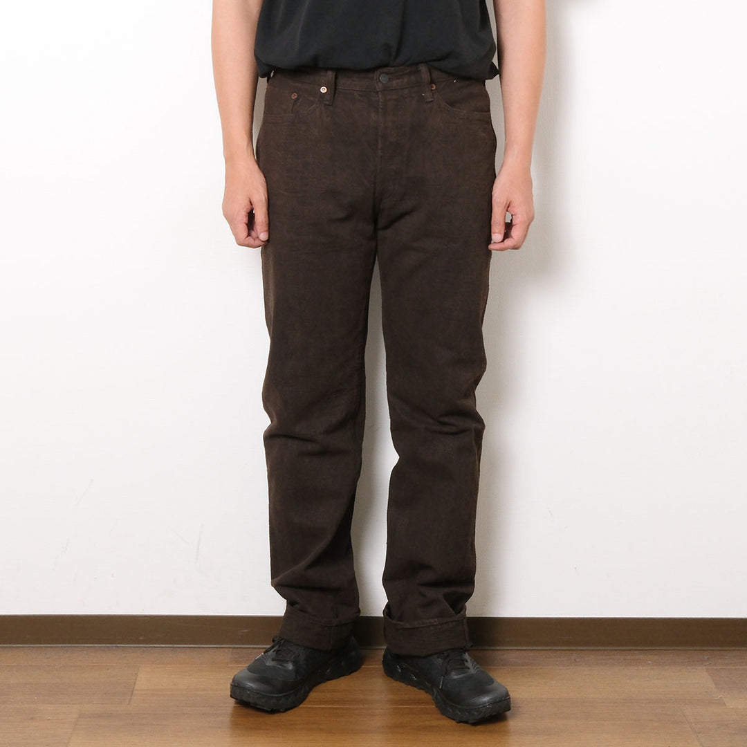 STUDIO D’ARTISAN - 奄美大島泥染(Amami-Dorozome) GL3 JEANS - D1913