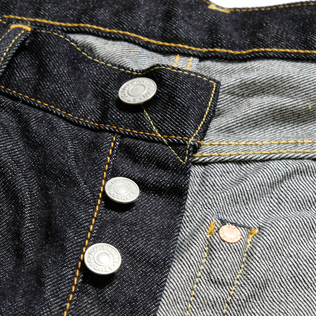 STUDIO D'ARTISAN - 14oz Selvedge Denim - REGULAR STRAIGHT JEANS