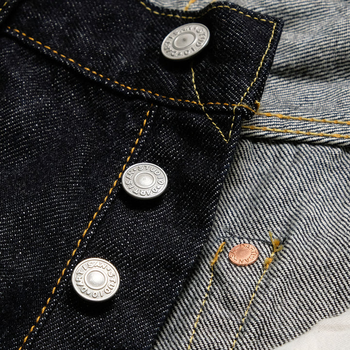 STUDIO D’ARTISAN - 14oz Selvedge Denim - LOOSE STRAIGHT JEANS - D1938