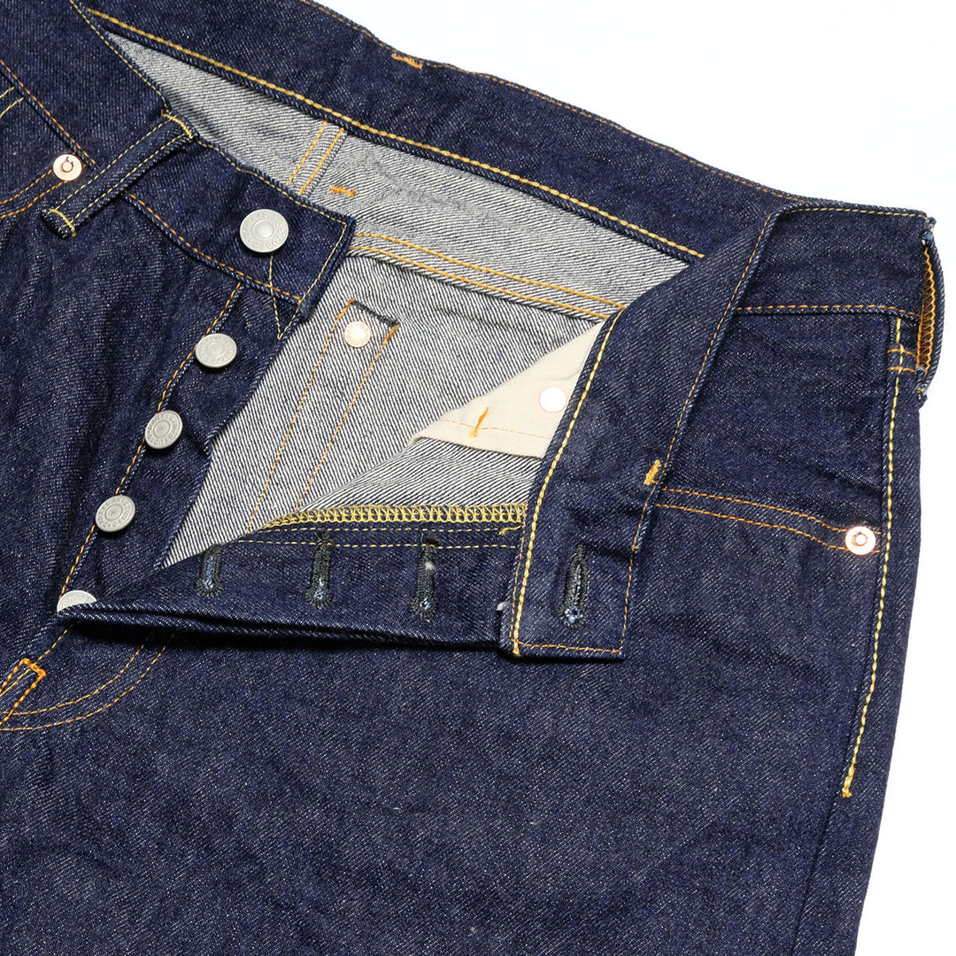 STUDIO D’ARTISAN - 15oz Natural Indigo Rope Dyeing Denim - Regular Straight - D1950