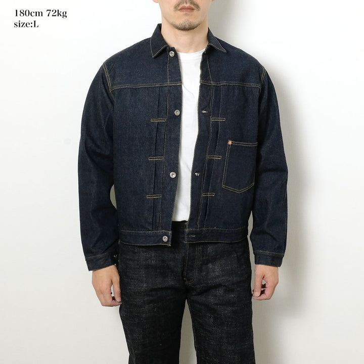 STUDIO D’ARTISAN - 13oz. Ishikawa-dai Denim - WWⅡ Jacket - D4613