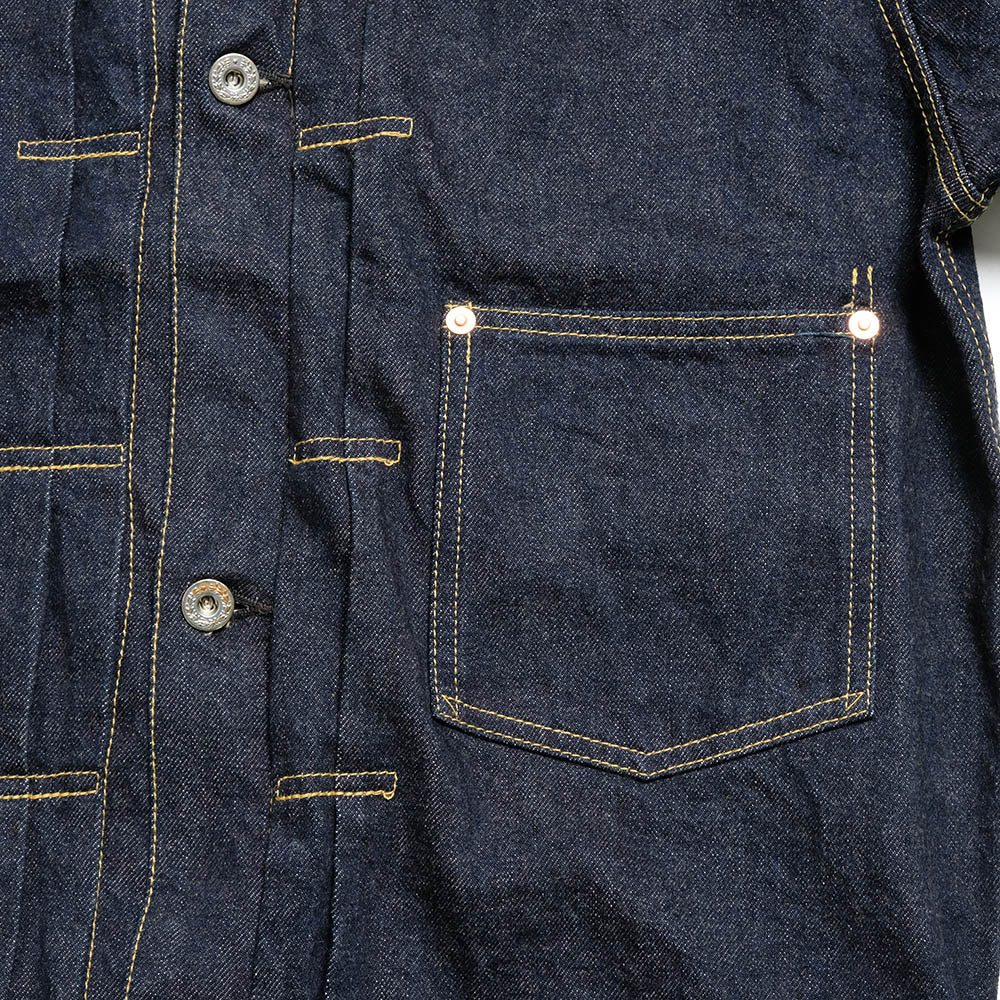 STUDIO D’ARTISAN - 13oz. Ishikawa-dai Denim - WWⅡ Jacket - D4613