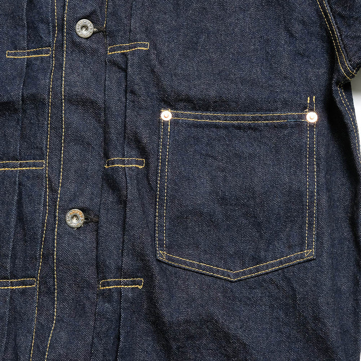 STUDIO D’ARTISAN - 13oz. Ishikawa-dai Denim - WWⅡ Jacket - D4613