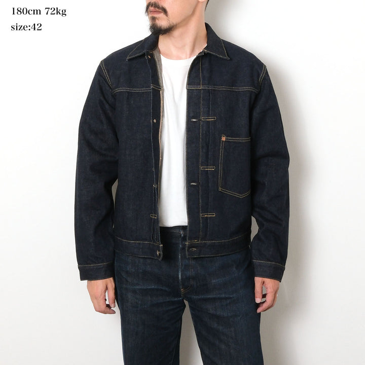 STUDIO D’ARTISAN & SA. - 16oz. WWⅡ Denim Jacket - D4677