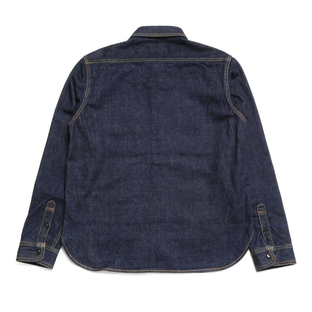 STUDIO D’ARTISAN & SA. - 14oz. DENIM WORK SHIRT - D5335