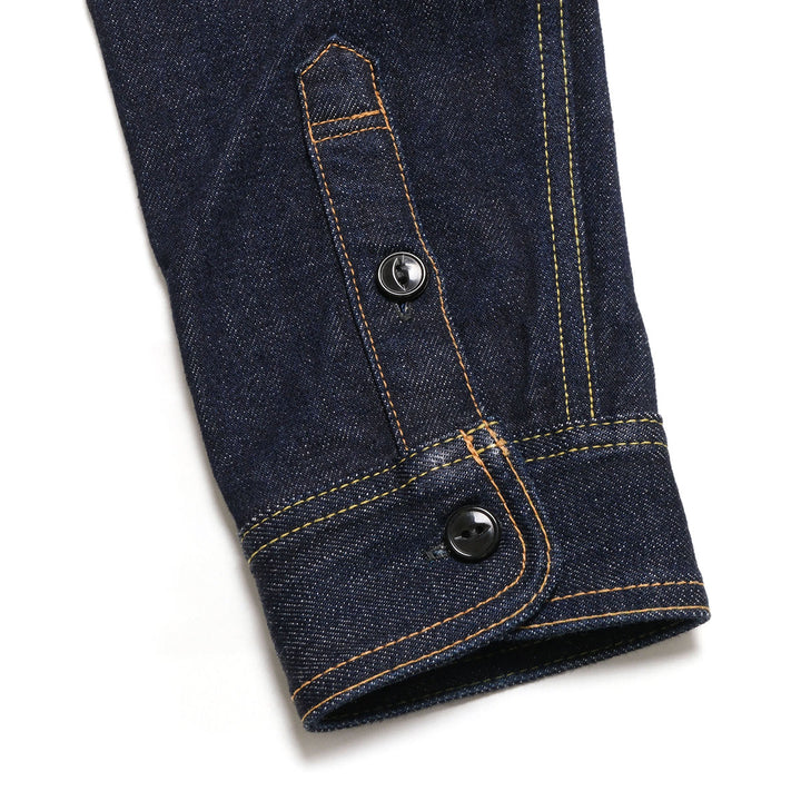 STUDIO D’ARTISAN & SA. - 14oz. DENIM WORK SHIRT - D5335