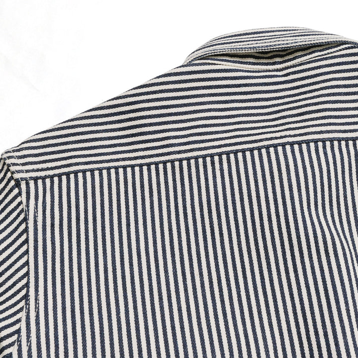STUDIO D’ARTISAN & SA. - 14oz. HICKORY WORK SHIRT - D5335H