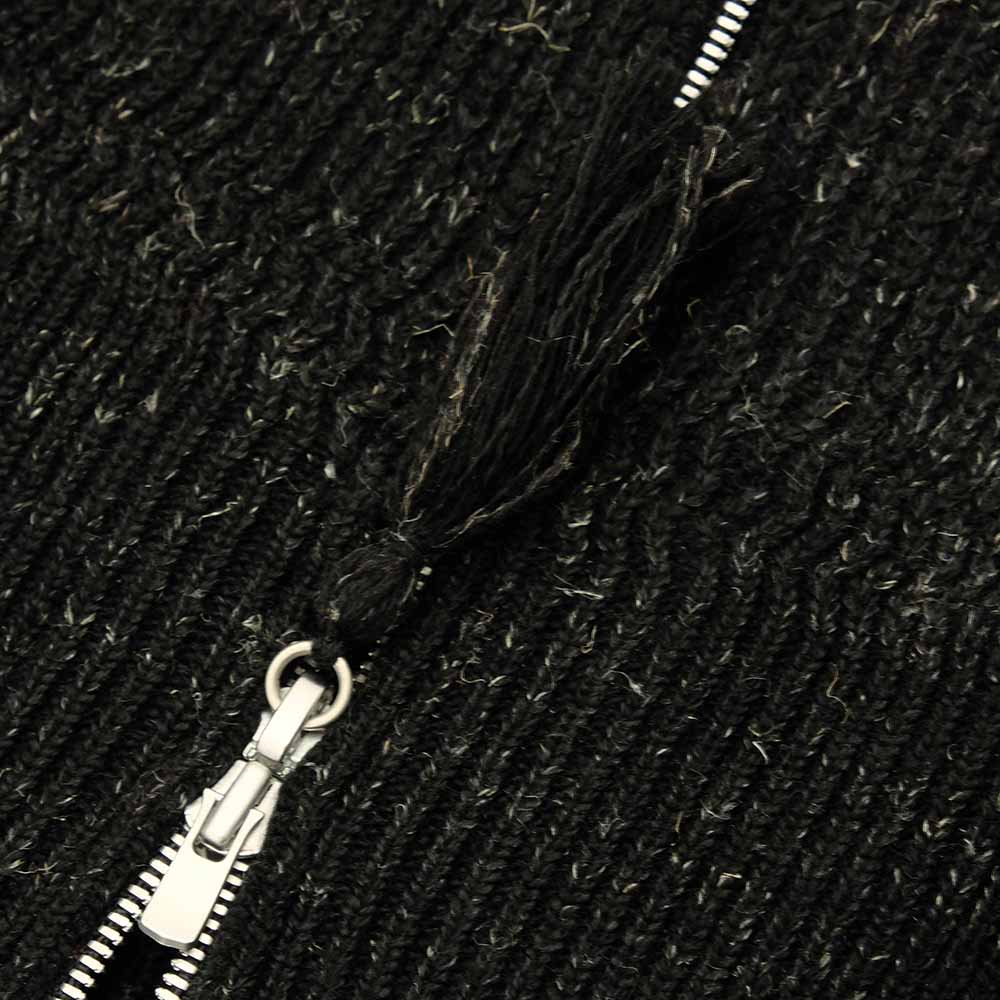 OLD JOE BRAND - BLENDED KENPI ZIP SWEATER - 252OJ-KN02