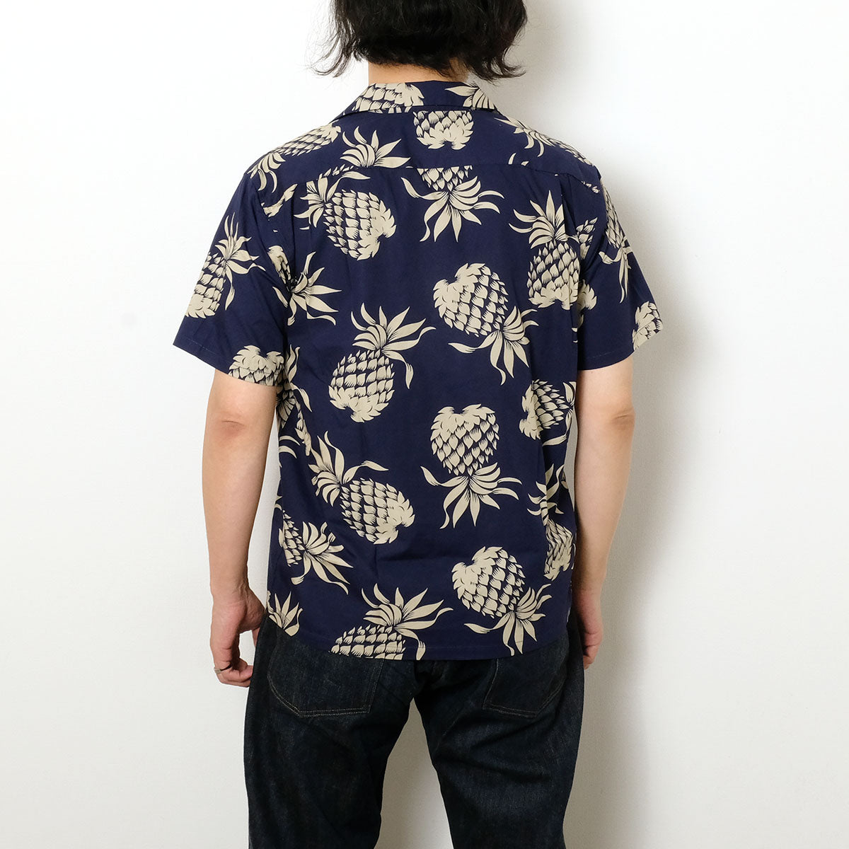 Sun Surf Duke Kahanamoku Cotton Open Shirt Duke's Pineapple