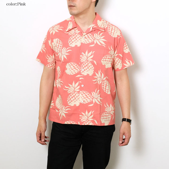 Sun Surf Duke Kahanamoku Cotton Open Shirt Duke's Pineapple DK37811