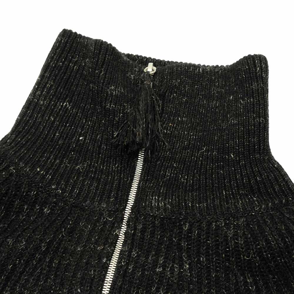 OLD JOE BRAND - BLENDED KENPI ZIP SWEATER - 252OJ-KN02