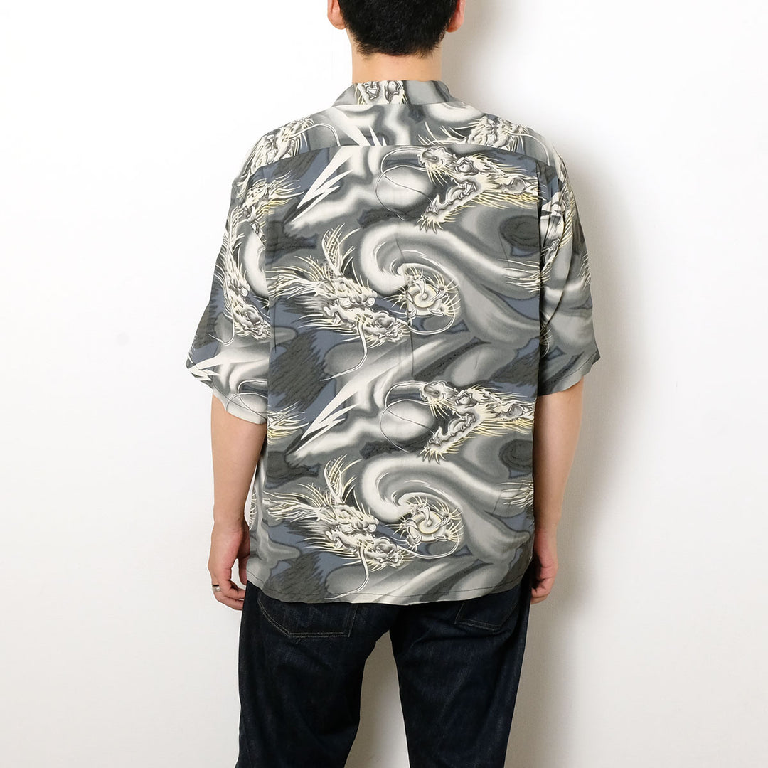 GOLD - ALOHA SHIRT “DRAGON” - GL39653