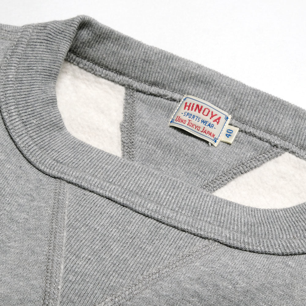 HINOYA - SET-IN CREW NECK SWEATSHIRT - H-008