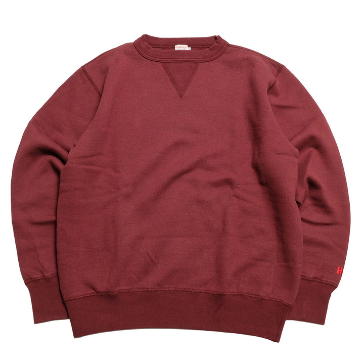 HINOYA - SET-IN CREW NECK SWEATSHIRT - H-008