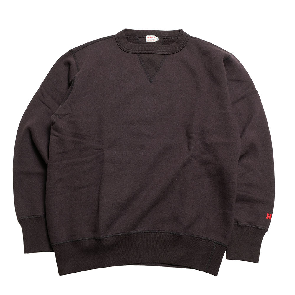 HINOYA - SET-IN CREW NECK SWEATSHIRT - H-008
