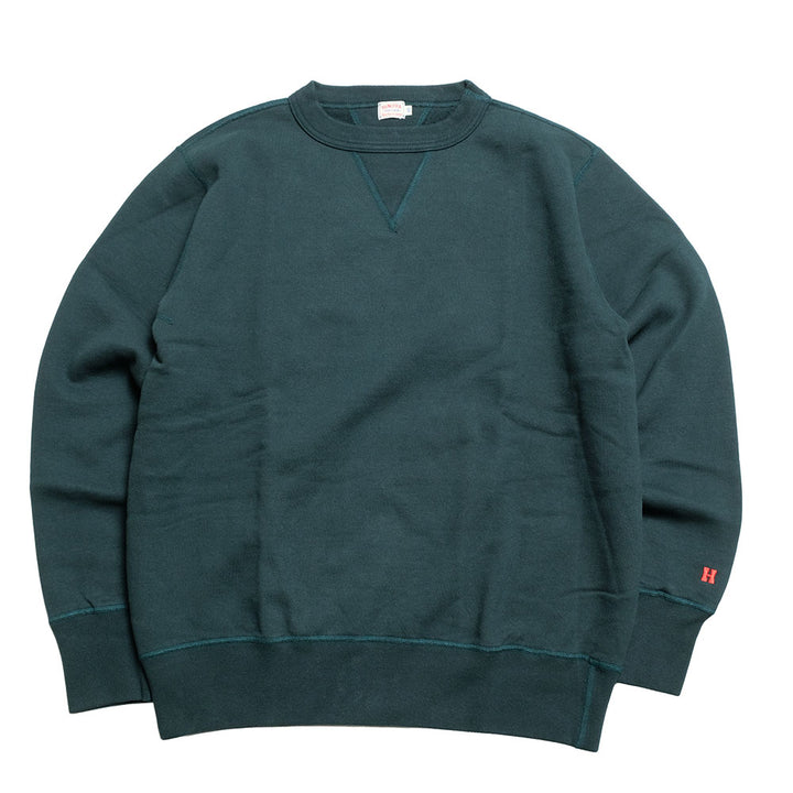 HINOYA - SET-IN CREW NECK SWEATSHIRT - H-008
