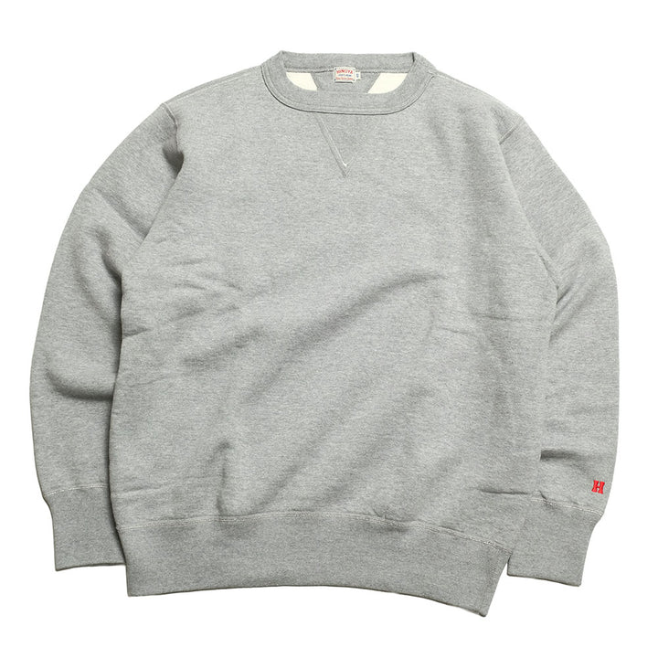 HINOYA - SET-IN CREW NECK SWEATSHIRT - H-008