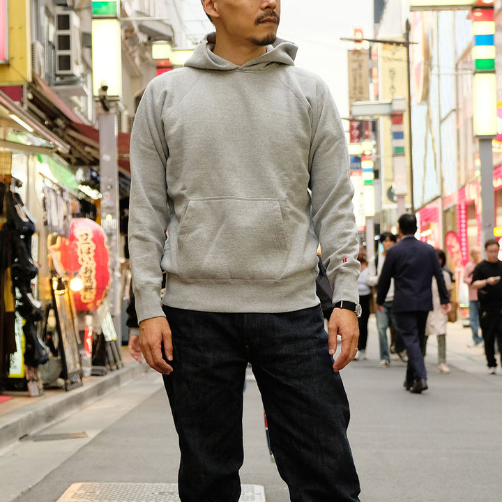 HINOYA - RAGLAN PULLOVER SWEAT HOODIE - H-008PK