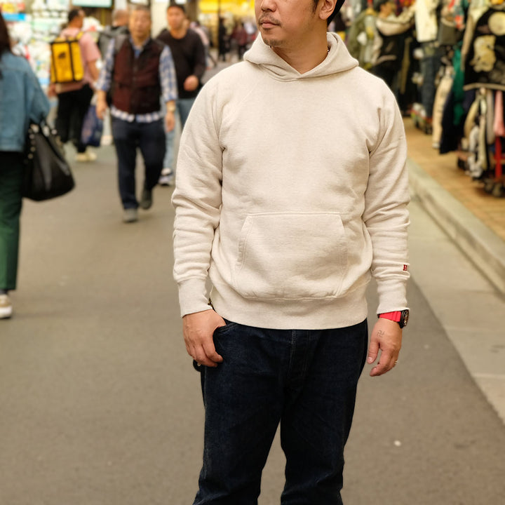 HINOYA - RAGLAN PULLOVER SWEAT HOODIE - H-008PK