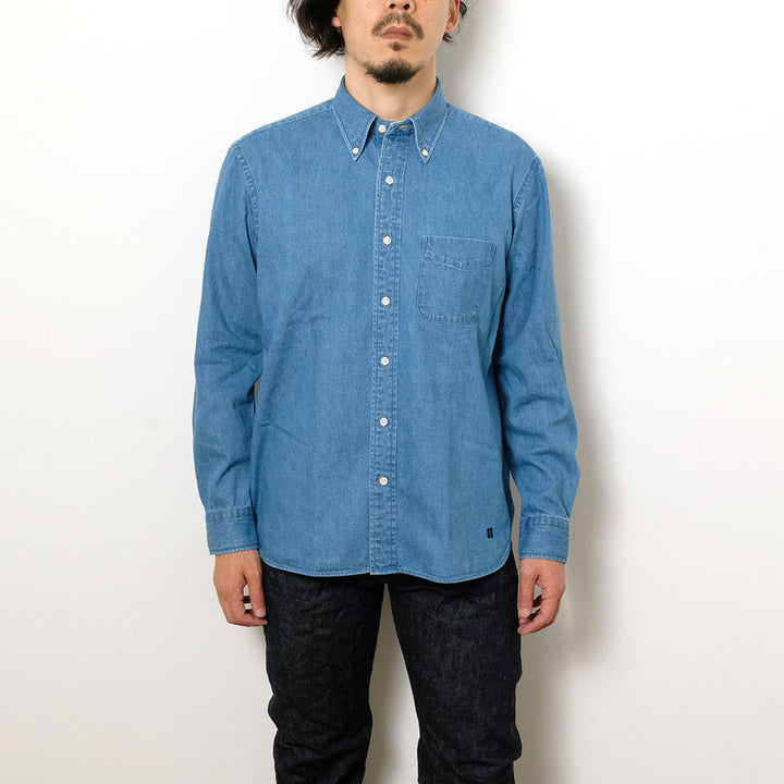 HINOYA - HINOYA EXCLUSIVE - KAMAKURA SHIRT - Classic Denim BD Shirt - H-KS02