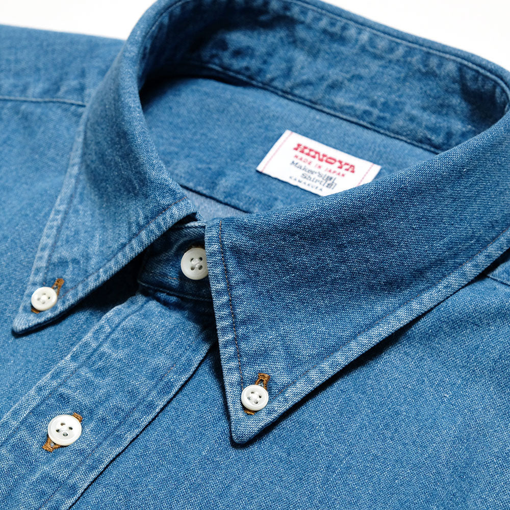 HINOYA - HINOYA EXCLUSIVE - KAMAKURA SHIRT - Classic Denim BD Shirt - H-KS02