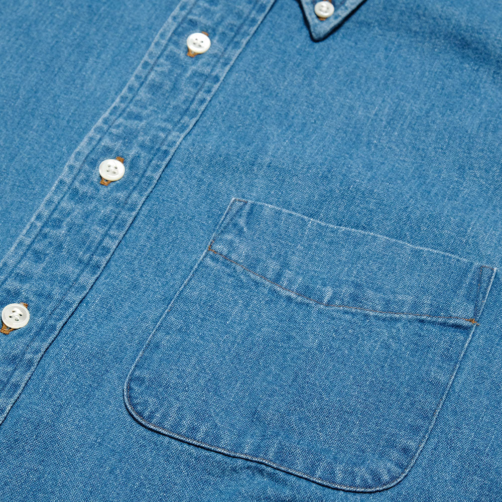 HINOYA - HINOYA EXCLUSIVE - KAMAKURA SHIRT - Classic Denim BD Shirt - H-KS02