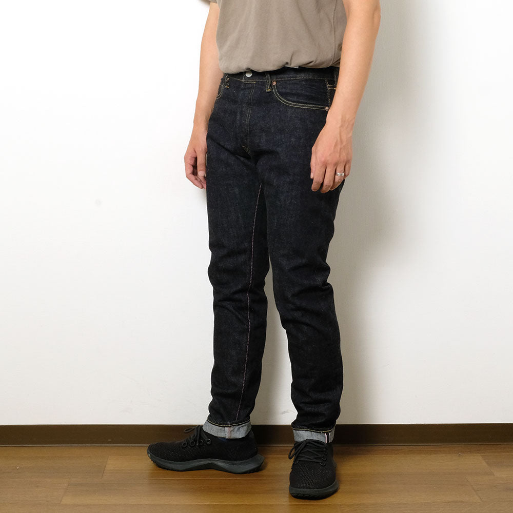 Momotaro Jeans x HINOYA Special Order - 15.7oz. Selvedge Denim Narrow Tapered - Momotaro-style WWII Model - H0105SP13
