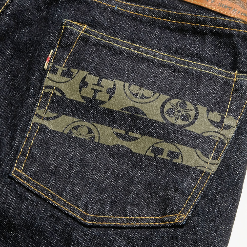 Momotaro Jeans x HINOYA Special Order - 15.7oz. Selvedge Denim Slim Straight - Momotaro-style WWII Model - H0205SP1