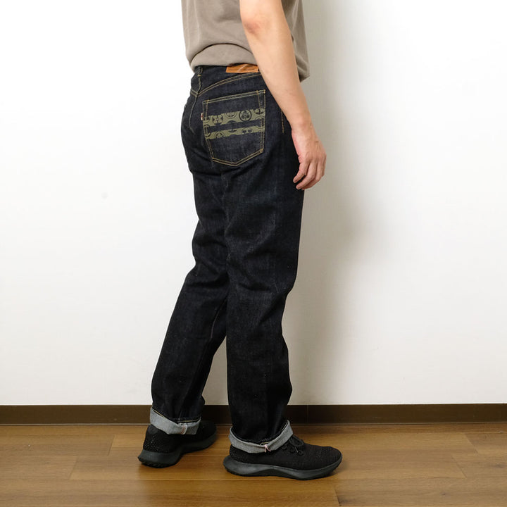 Momotaro Jeans x HINOYA Special Order - 15.7oz. Selvedge Denim Slim Straight - Momotaro-style WWII Model - H0205SP1