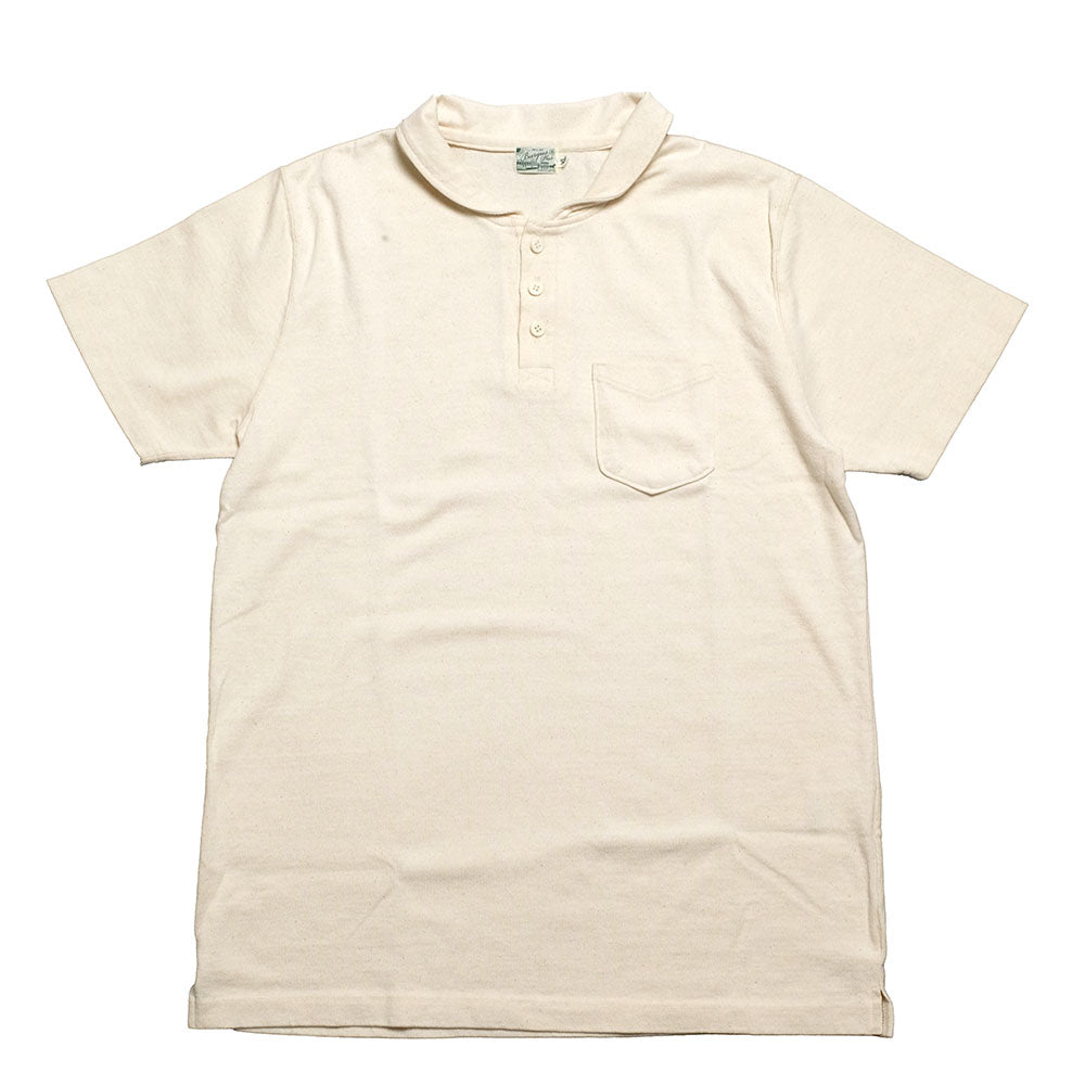 BURGUS PLUS - S/S Shawl Collar Polo Shirt - HBP-011
