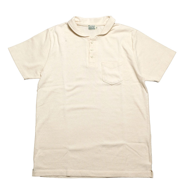 BURGUS PLUS - S/S Shawl Collar Polo Shirt - HBP-011