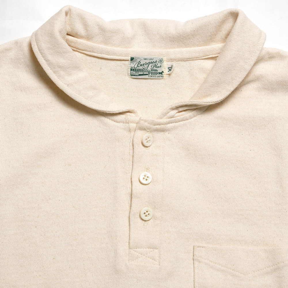 BURGUS PLUS - S/S Shawl Collar Polo Shirt - HBP-011