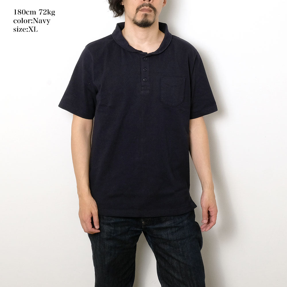 BURGUS PLUS - Shawl Collar Polo Shirt - HBP-011A