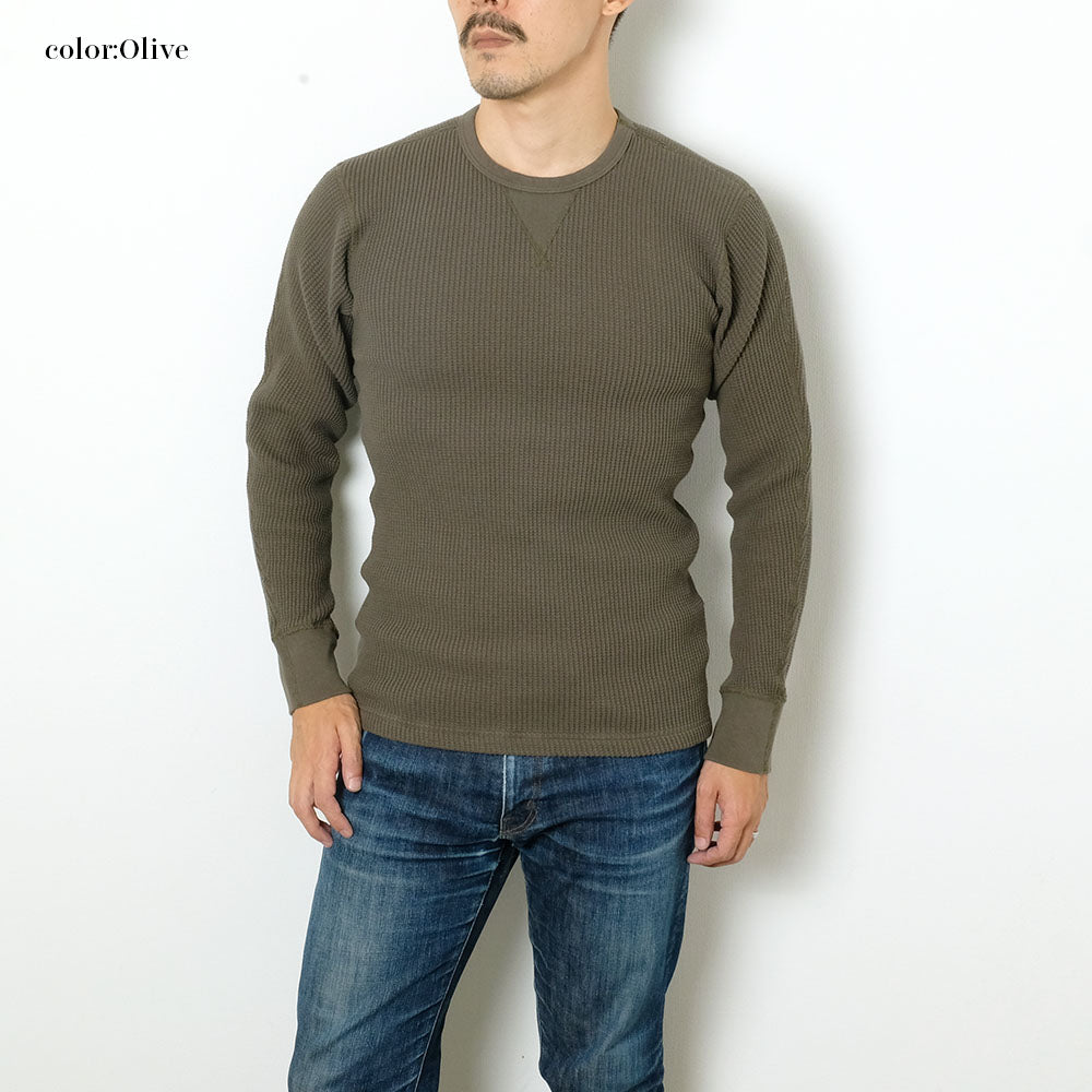 Burgus Plus L/S Waffle Tee HBP-015