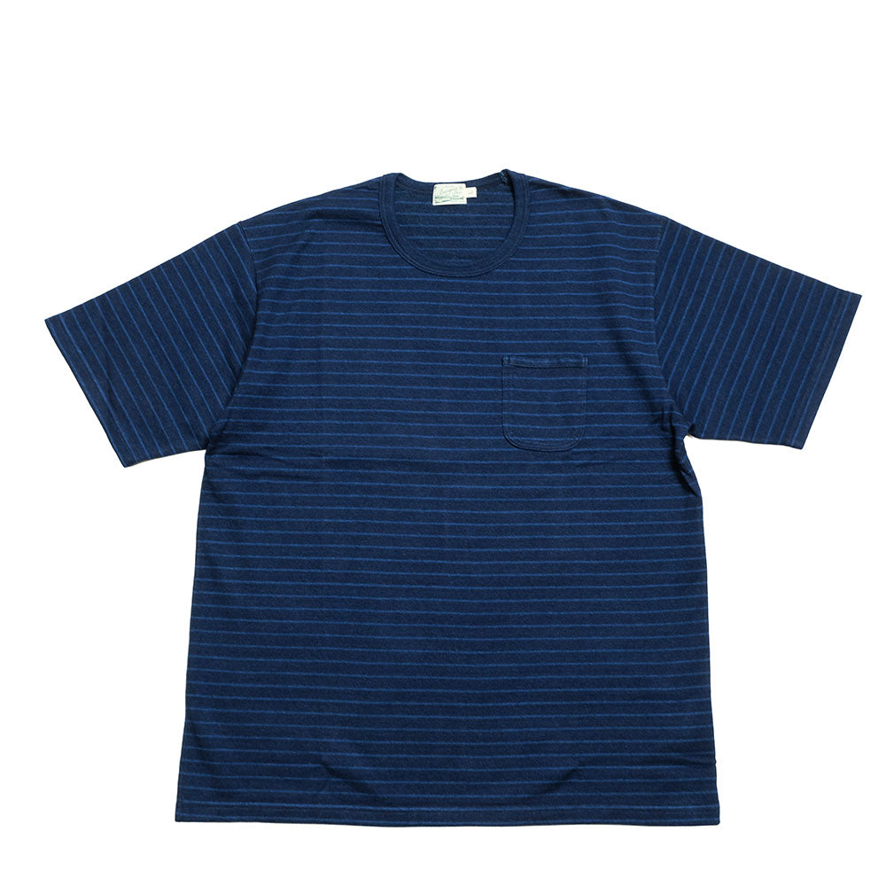 BURGUS PLUS - Indigo Pocket Tee - HBP-029