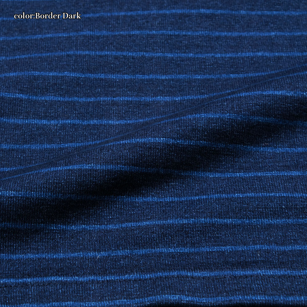 BURGUS PLUS - Indigo Pocket T-shirt - HBP-029