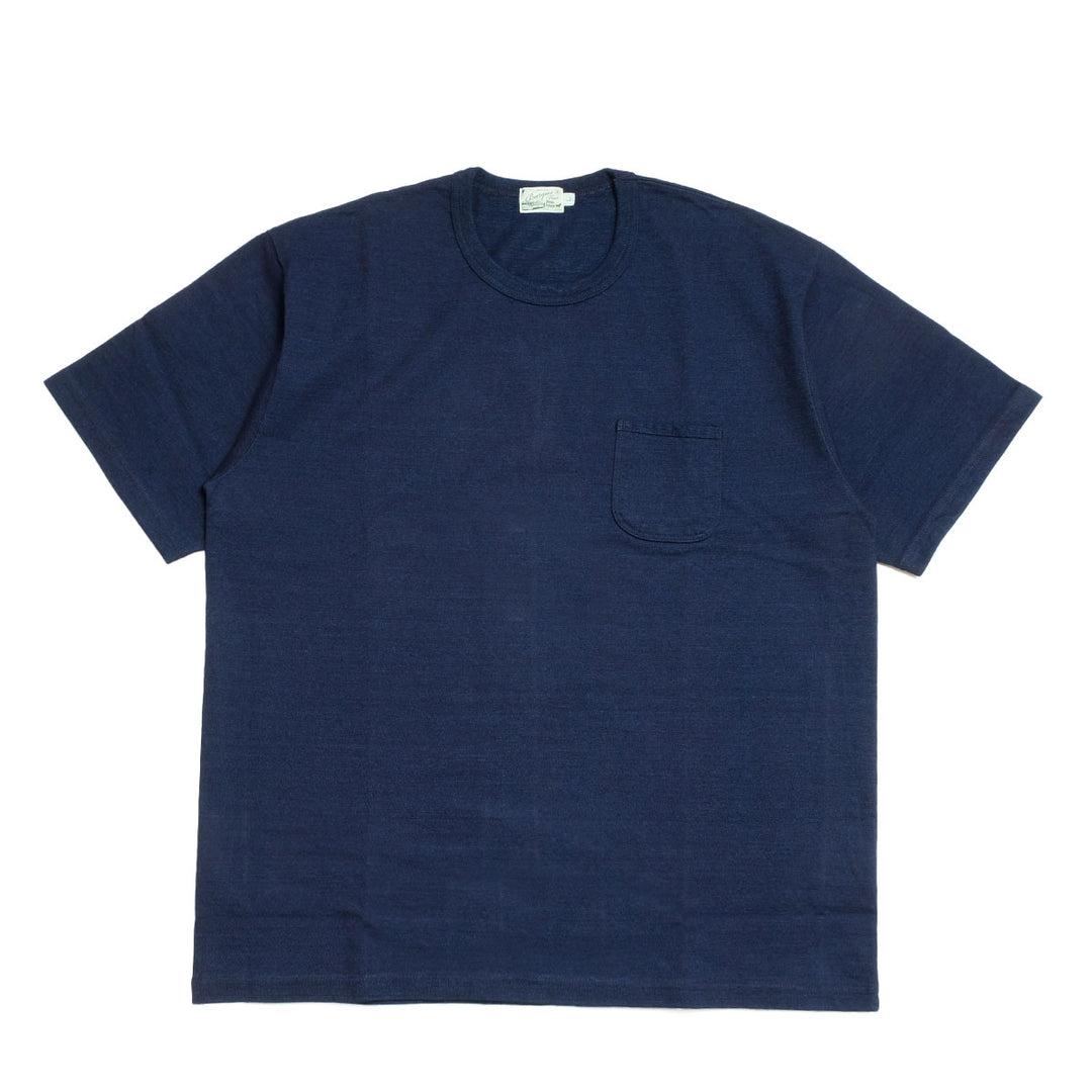 BURGUS PLUS - Indigo Pocket Tee - HBP-029A