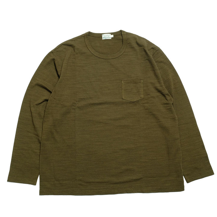BURGUS PLUS - Slab Pocket L/S Tee - HBP-030