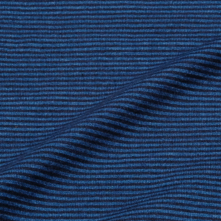 BURGUS PLUS - Indigo Long Sleeve T-Shirt - HBP-032