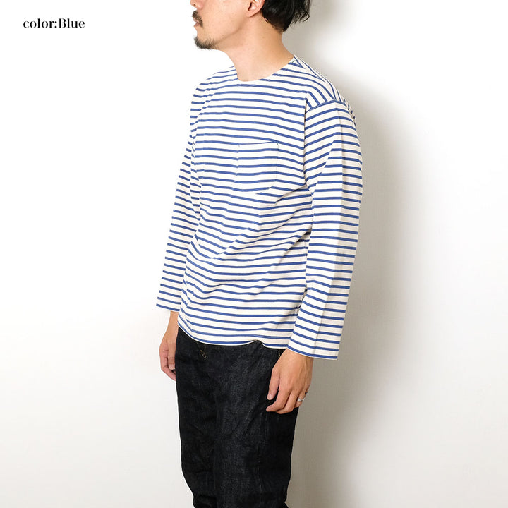 BURGUS PLUS - Relax Basque Shirt - Border - HBP-033BD