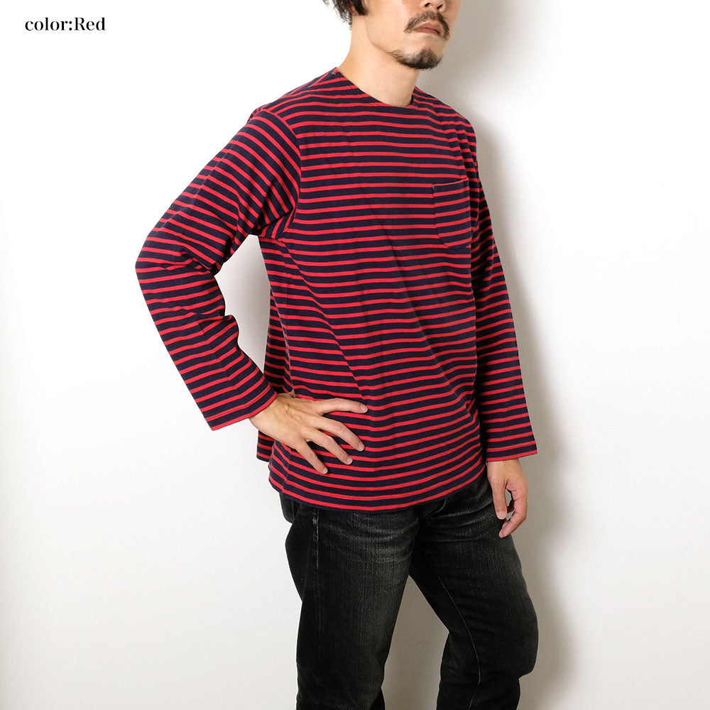 BURGUS PLUS - Relax Basque Shirt - Border - HBP-033BD