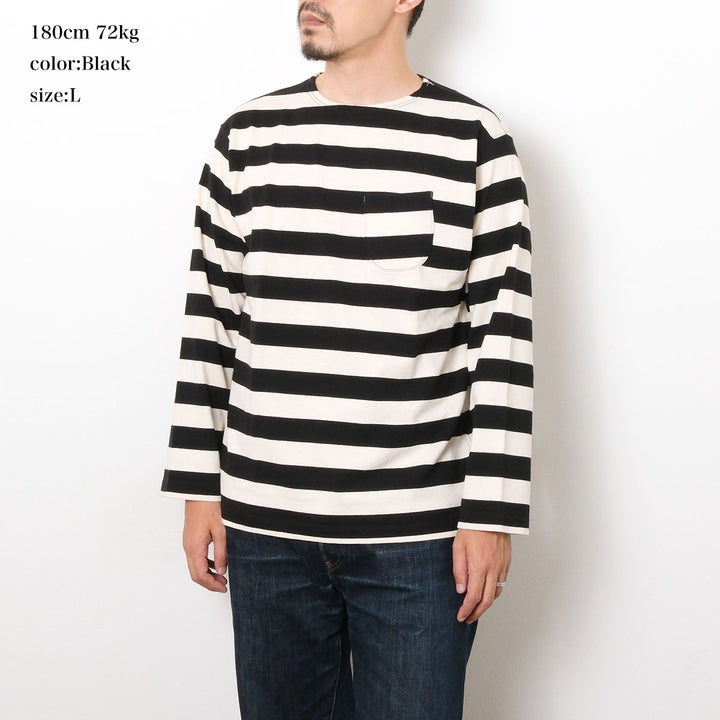 BURGUS PLUS - Relax Basque Shirt - Border - HBP-033BD