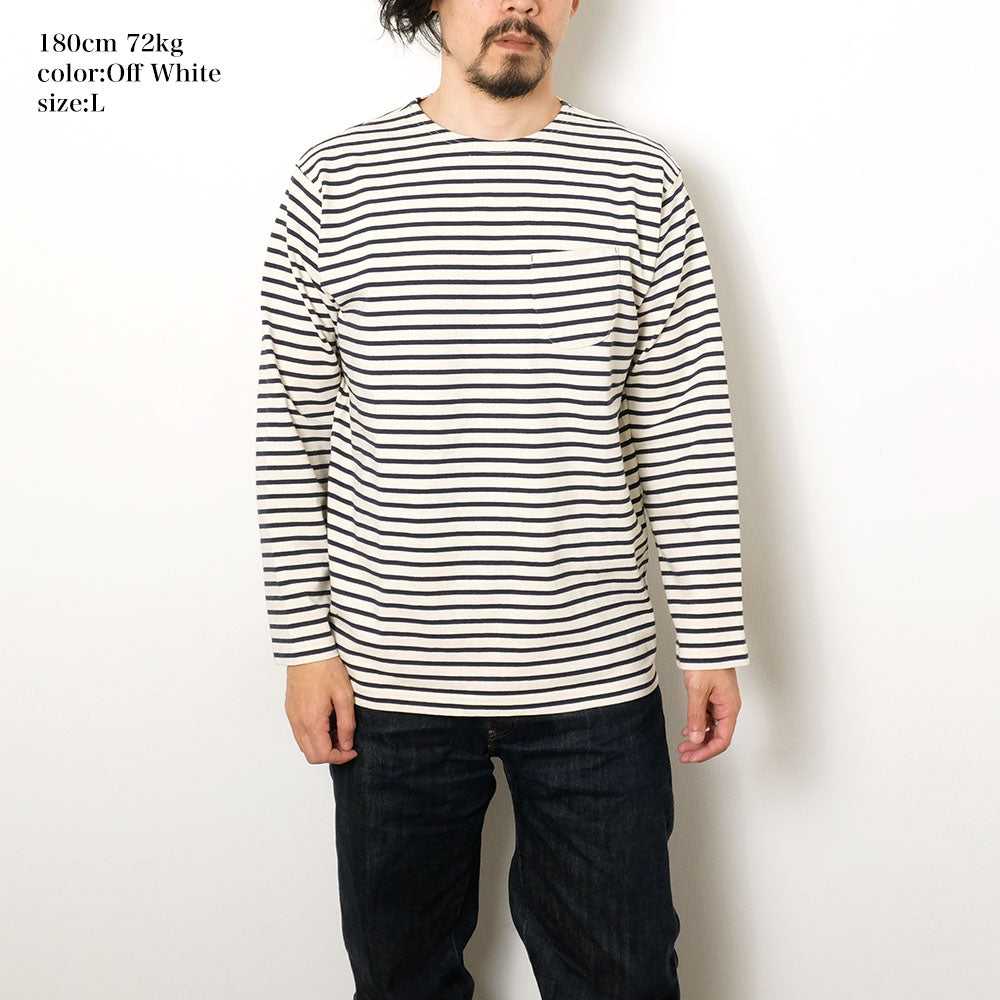 BURGUS PLUS - Relax Basque Shirt - Border - HBP-033BD