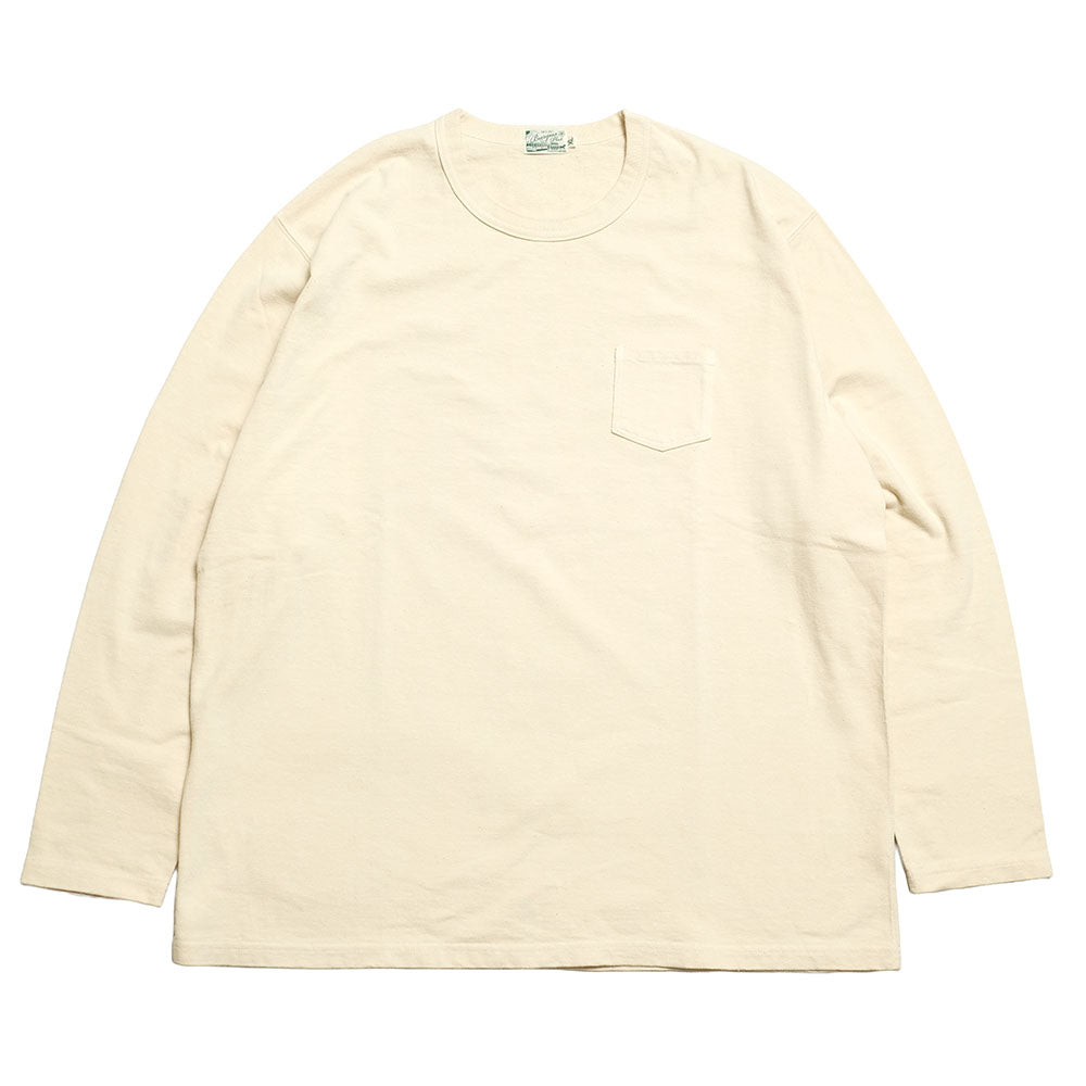 BURGUS PLUS - L/S High-Density Nep T-Shirt - HBP-034