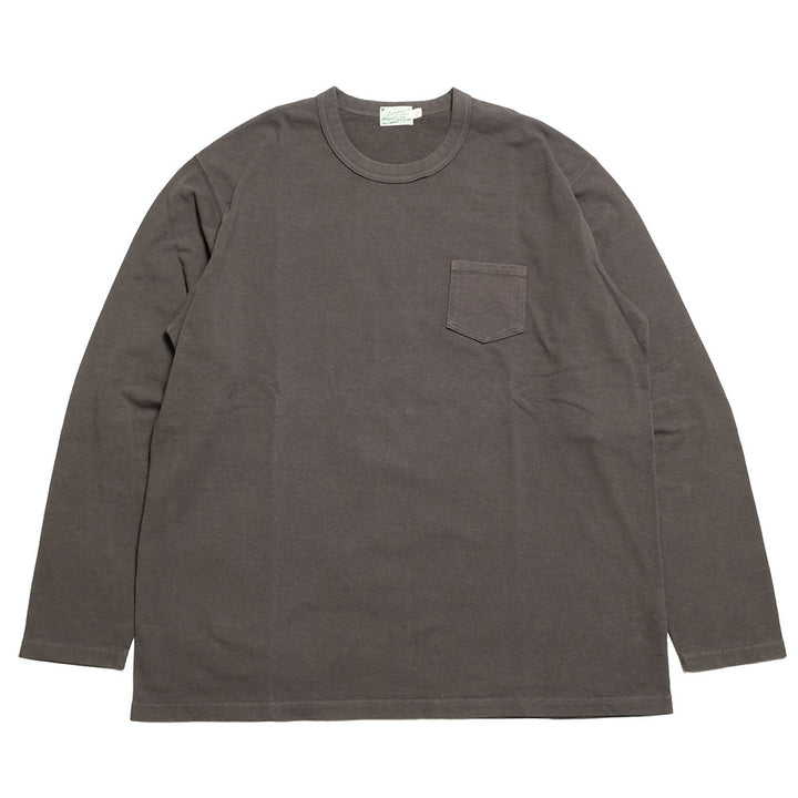 BURGUS PLUS - L/S High-Density Nep T-Shirt - HBP-034