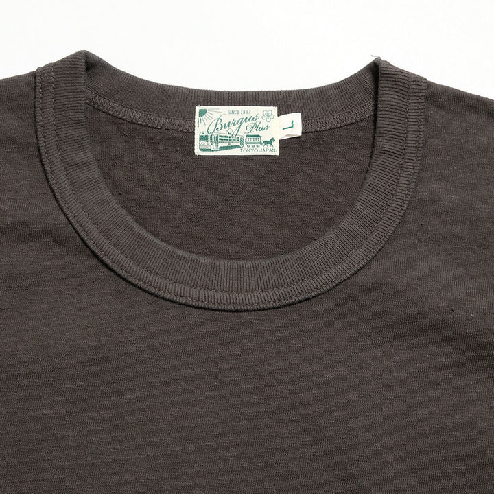 BURGUS PLUS - L/S High-Density Nep T-Shirt - HBP-034