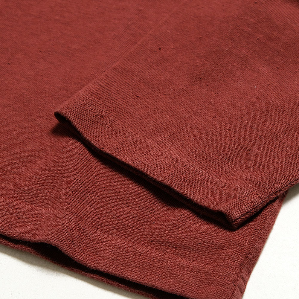 BURGUS PLUS - L/S High-Density Nep T-Shirt - HBP-034