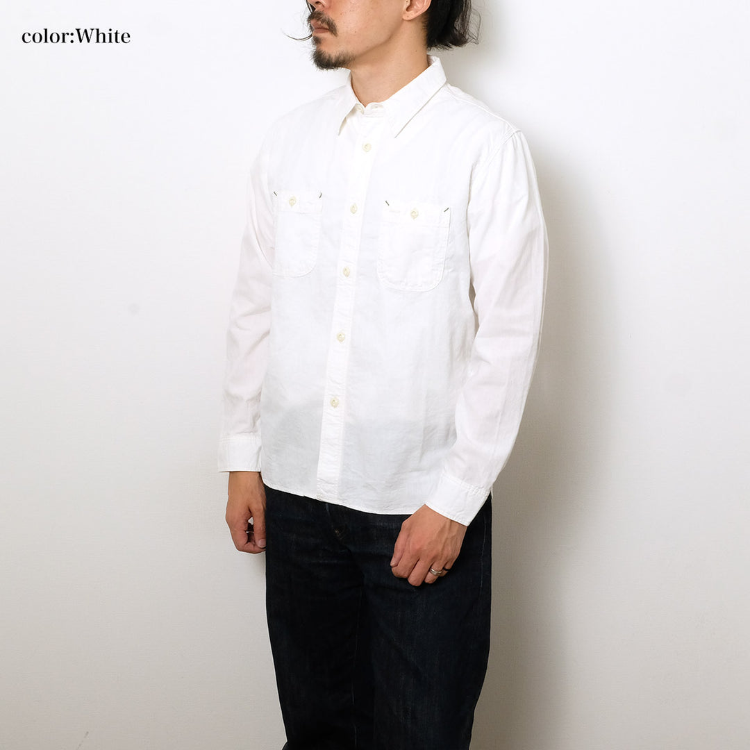 BURGUS PLUS - HBP-300CH Chambray Work Shirt - HBP-300CH