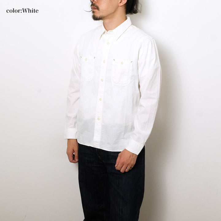 BURGUS PLUS - HBP-300CH Chambray Work Shirt - HBP-300CH