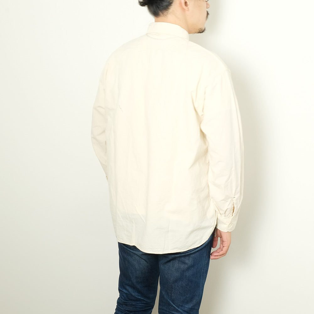 BURGUS PLUS - Chambray Work Shirt Wide Silhouette - HBP-300CHWD
